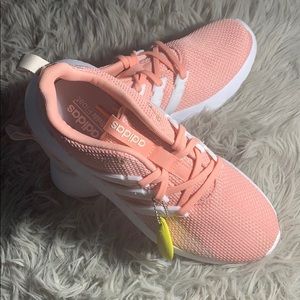 Pink adidas shoes